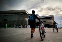 Entorno da Arena Pantanal é reaberto para atividades físicas