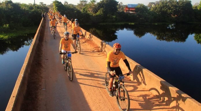 De bike na Transpantaneira