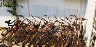 Reeducandos do CCC reformam bicicletas que serão doadas a crianças carentes