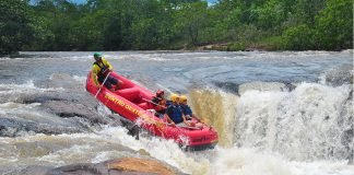 Rafting em Jaciara