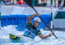Ana Sátila para na semifinal do K1 na canoagem slalom das Olimpíadas