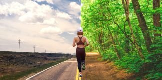 A transição para a corrida em trilha